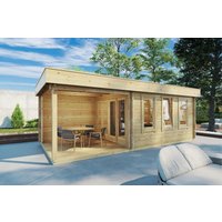 Gartenhaus mit Terrasse “Jacob E” 7x3m | Zeitgenössisches Garten-Sommerhaus mit Veranda - 12m² | Sommerhaus mit Vordach mit Sonnendach, mit Terrasse | Rabatt: 11 % Gartenhaus mit Terrasse “Jacob E” 7x3m | Zeitgenössisches Garten-Sommerhaus mit Veranda - 12m² | Sommerhaus mit Vordach mit Sonnendach, mit Terrasse | Rabatt: 11 %