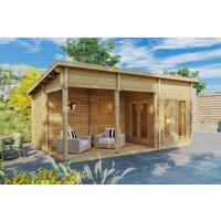 Finnisches Saunahaus “Oliver 1” 6x4m | Gartensauna mit Vorraum | Sauna für den Garten | Outdoor-Sauna kaufen | Saunahaus mit Sonnendach, mit Terrasse, mit Sauna Finnisches Saunahaus “Oliver 1” 6x4m | Gartensauna mit Vorraum | Sauna für den Garten | Outdoor-Sauna kaufen | Saunahaus mit Sonnendach, mit Terrasse, mit Sauna