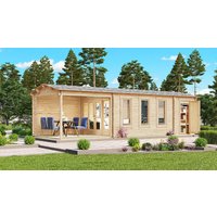 Gartenhaus mit Terrasse & Schuppen “Super Eva E” 9x3m | Gartenhaus mit Veranda 4x9m | Gartenterrasse mit Schuppen, mit Sonnendach, mit Terrasse Gartenhaus mit Terrasse & Schuppen “Super Eva E” 9x3m | Gartenhaus mit Veranda 4x9m | Gartenterrasse mit Schuppen, mit Sonnendach, mit Terrasse