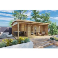 Gartenhaus mit Terrasse “Garten Studio XL” 6x5m | Gartenhaus mit Veranda 6x5m | Gartenhaus mit Terrasse und TerrassenĂĽberdachung mit Sonnendach, mit Terrasse Gartenhaus mit Terrasse “Garten Studio XL” 6x5m | Gartenhaus mit Veranda 6x5m | Gartenhaus mit Terrasse und TerrassenĂĽberdachung mit Sonnendach, mit Terrasse