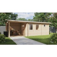 Garten-Saunahaus “Nora” 8x3m | Gartensauna mit Vorraum | Outdoor-Sauna kaufen | Außensauna aus Holz | Saunahaus mit Vorraum mit Sonnendach, mit Terrasse, mit Sauna Garten-Saunahaus “Nora” 8x3m | Gartensauna mit Vorraum | Outdoor-Sauna kaufen | Außensauna aus Holz | Saunahaus mit Vorraum mit Sonnendach, mit Terrasse, mit Sauna