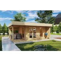 Gartenhaus mit Terrasse “Hansa Lounge XL” 6x5m | Gartenhaus mit Veranda 5x6m | Gartenhaus mit Terrasse | Gartenterrasse mit Sonnendach, mit Terrasse | Rabatt: 8 % Gartenhaus mit Terrasse “Hansa Lounge XL” 6x5m | Gartenhaus mit Veranda 5x6m | Gartenhaus mit Terrasse | Gartenterrasse mit Sonnendach, mit Terrasse | Rabatt: 8 %