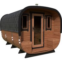 Moderne Fasssauna „Quadrat“ 3x2m | Moderne Sauna mit Terrasse kaufen | Saunafass aus Holz | Fasssauna mit Holzofen oder Elektroofen Moderne Fasssauna „Quadrat“ 3x2m | Moderne Sauna mit Terrasse kaufen | Saunafass aus Holz | Fasssauna mit Holzofen oder Elektroofen