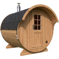Kleine Fasssauna mit Vordach 2x3m | Kleine Sauna kaufen | Saunafass aus Holz mit Vorraum | Kleine Fasssauna mit Holzofen oder Elektroofen Kleine Fasssauna mit Vordach 2x3m | Kleine Sauna kaufen | Saunafass aus Holz mit Vorraum | Kleine Fasssauna mit Holzofen oder Elektroofen