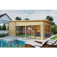 Golfsimulator-haus “Ibiza” | 9 x 4 m