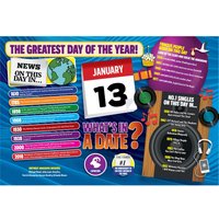 WHAT'S IN A DATE 13th JANUARY STANDARD 400 PI