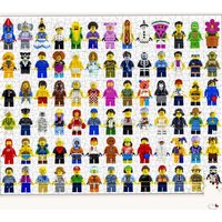 LEGO MINI FIGURE PUZZLE