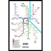 DERBY UNDERGROUND JIGSAW MAP (HPCUG1000)
