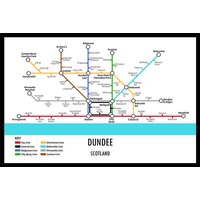 DUNDEE UNDERGROUND JIGSAW MAP (HPCUG1000)
