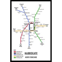 HARROGATE UNDERGROUND JIGSAW MAP (HPCUG1000)