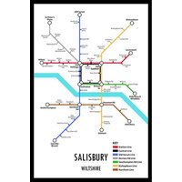 SALISBURY UNDERGROUND JIGSAW MAP (HPCUG1000)