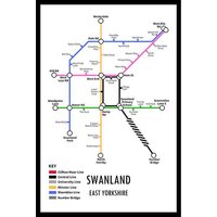 SWANLAND UNDERGROUND JIGSAW MAP (HPCUG1000)