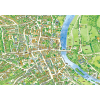 JIGRAPHY CITYSCAPES HENLEY ON THAMES 1000 PIE