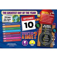 WHAT'S IN A DATE 10th SEPTEMBER STANDARD 400