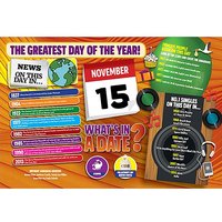 WHAT'S IN A DATE 15th NOVEMBER STANDARD 400 P