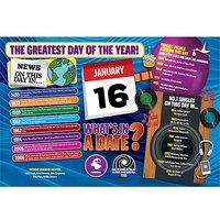 WHAT'S IN A DATE 16th JANUARY STANDARD 400 PI