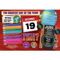 WHAT'S IN A DATE 19th DECEMBER PERSONALISED 4