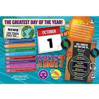WHAT'S IN A DATE 1st OCTOBER STANDARD 400 PIE