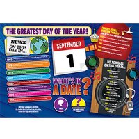 WHAT'S IN A DATE 1st SEPTEMBER STANDARD 400 P