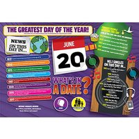 WHAT'S IN A DATE 20th JUNE PERSONALISED 400 P