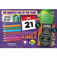 WHAT'S IN A DATE 21st JUNE STANDARD 400 PIECE