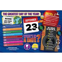 WHAT'S IN A DATE 23rd SEPTEMBER STANDARD 400