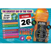 WHAT'S IN A DATE 26th OCTOBER STANDARD 400 PI