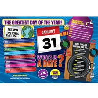WHAT'S IN A DATE 31st JANUARY STANDARD 400 PI