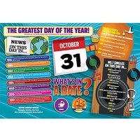 WHAT'S IN A DATE 31st OCTOBER PERSONALISED 4