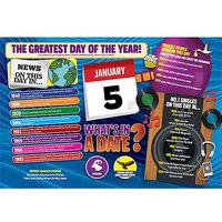 WHAT'S IN A DATE 5th JANUARY PERSONALISED 400