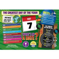 WHAT'S IN A DATE 7th MAY PERSONALISED 400 PIE
