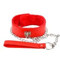 Image of Bound to Please Furry Collar and Leash
