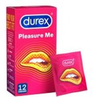 Image of Durex Pleasure Me Ribbed and Dotted Condoms - 12 Pack