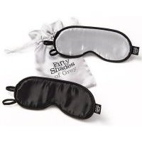 Image of Fifty Shades of Grey No Peeking Soft Twin Blindfold Set