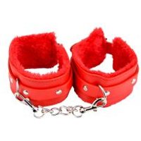 Image of Bound to Please Furry Plush Wrist Cuffs