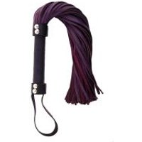 Image of Harmony Purple Leather Flogger