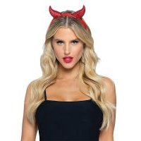 Image of Leg Avenue Glitter Devil Horn Headband