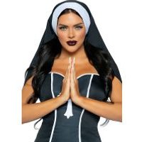 Image of Leg Avenue Nun Habit Costume Headpiece
