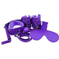 Image of Loving Joy Beginners Bondage Kit Purple (8 Piece)