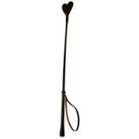 Image of Bound Nubuck Leather Heart Shaped Crop