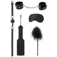Image of Ouch! Beginners 5 Piece Bondage Kit #4 - Black