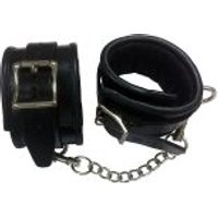 Image of Rouge Black Padded Ankle Cuffs