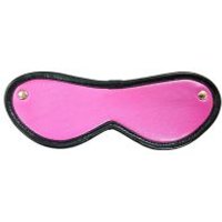 Image of Harmony Pink Leather Blindfold