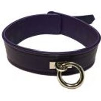 Image of Harmony Purple Leather Collar