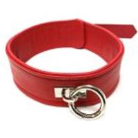Image of Harmony Red Leather Collar