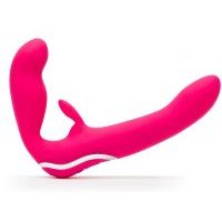Image of Happy Rabbit Rechargeable Vibrating Strapless Strap-On