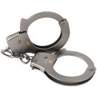 Image of Sei Mio Secure & Begging for Amore - Robust Metal Handcuffs