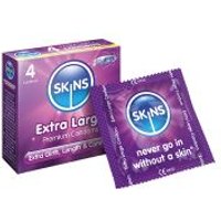 Image of Skins Extra Large Condoms - 4 Pack