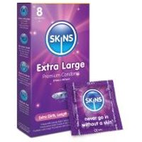 Image of Skins Extra Large Condoms - 8 Pack