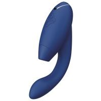 Image of Womanizer Duo 2 Rechargeable G-Spot and Clitoral Stimulator - Blueberry